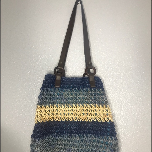 Macramé Vintage Shoulder Bag - Picture 2 of 5